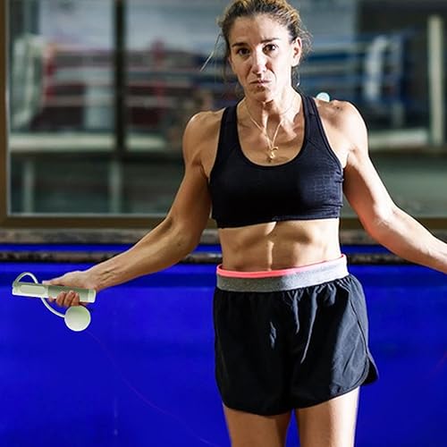 Miniatura 2 de Cuerda de saltar cuerda de saltar de velocidad con peso para fitness con pantalla de contador digital, equipo de salto profesional para ejercicio y