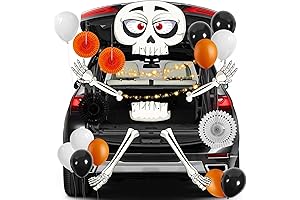 Halloween Skeleton Trunk or Treat Display Kit