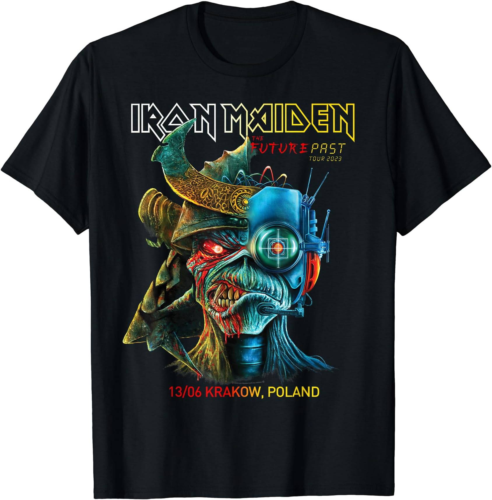 Iron Maiden OfficialIron Maiden - Future Past Tour Krakow T-Shirt