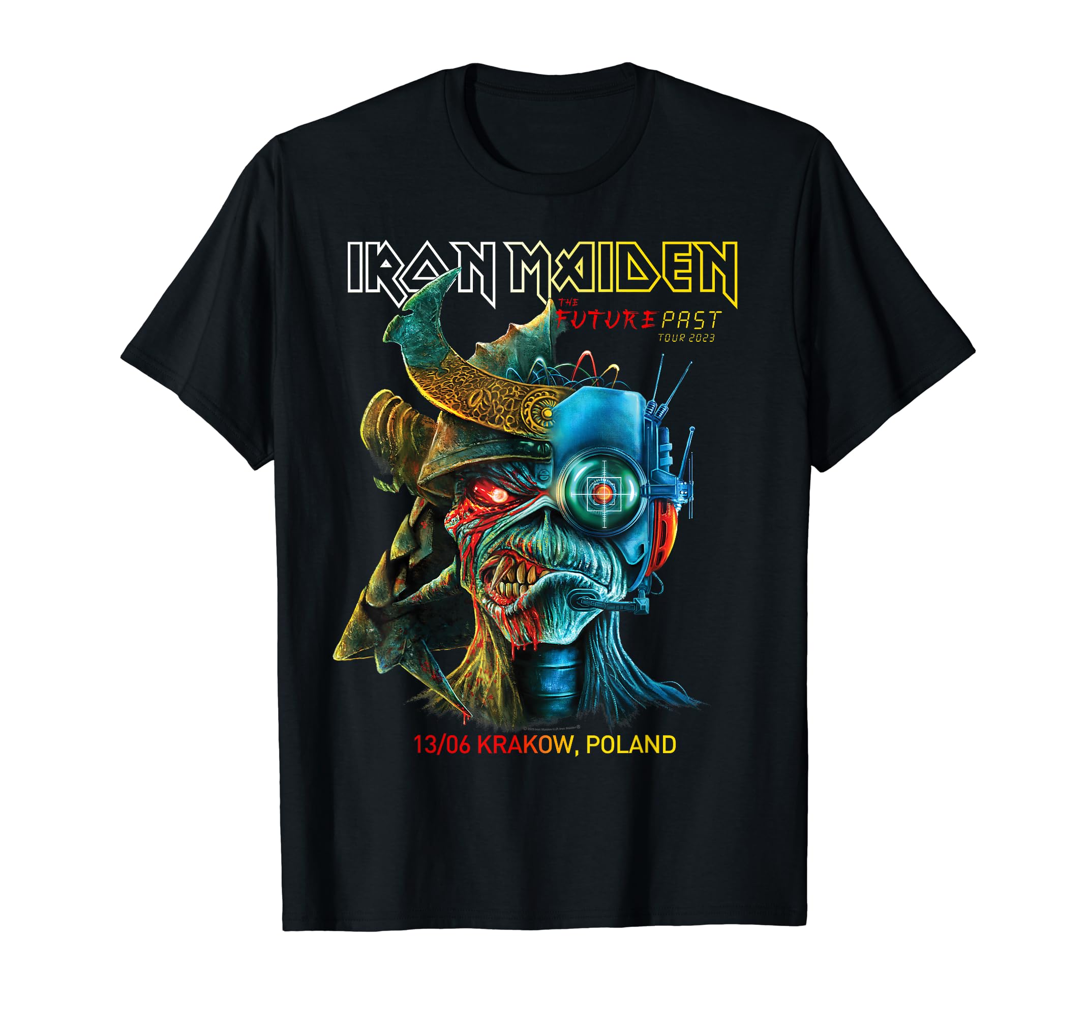 Iron Maiden OfficialIron Maiden - Future Past Tour Krakow T-Shirt