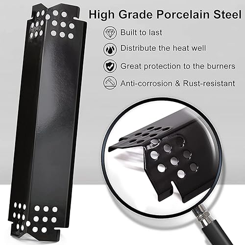 Vista 6 de Criditpid Grill Replacement Parts for Nexgrill 720-0925S, 720-0864, 720-0864M Models. Grill Heat Plates, Burner Tubes and Grill Ignitors for BBQ PRO