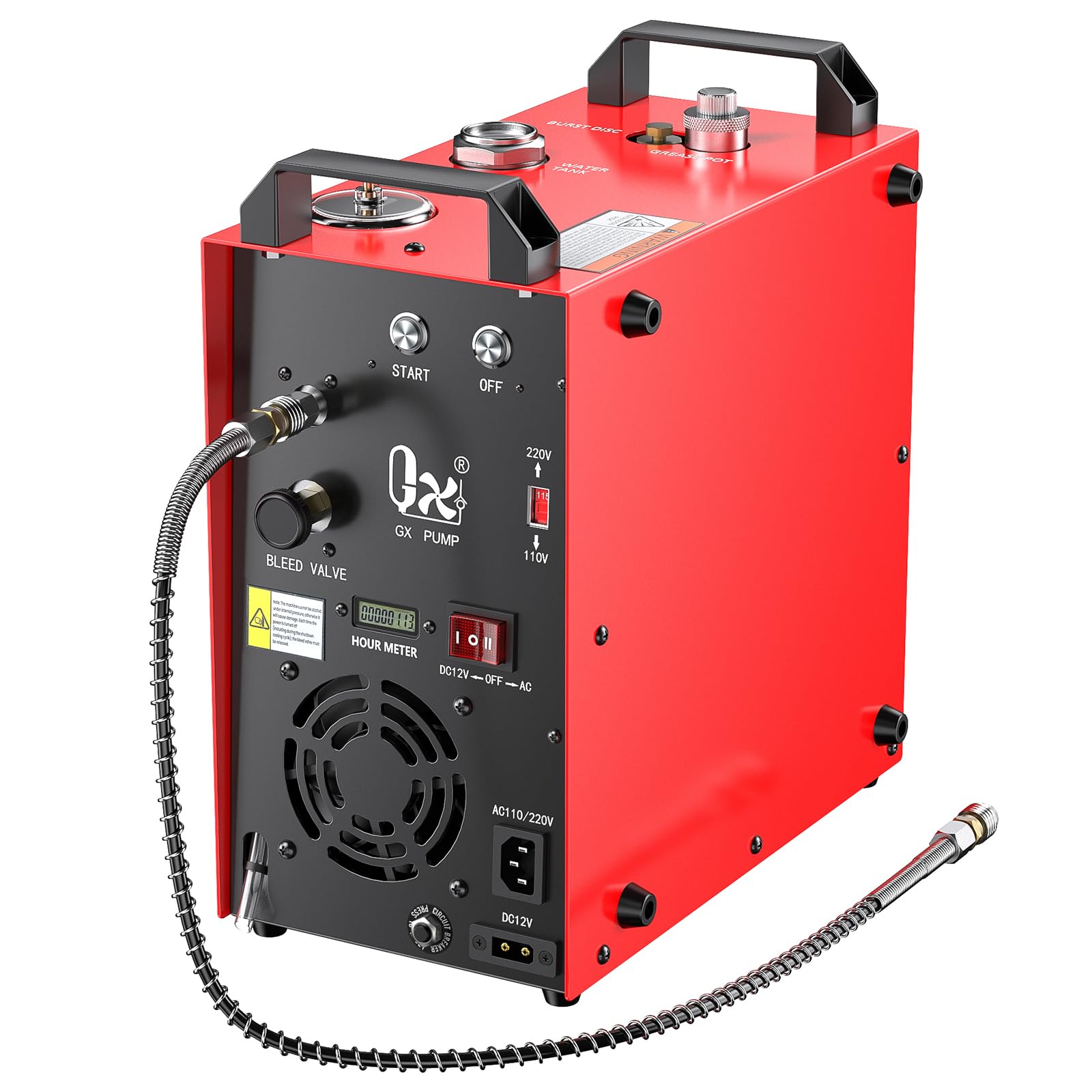 Amazon.com: GX PUMP GX-E-CS4-I Portable PCP Air Compressor, 350W
