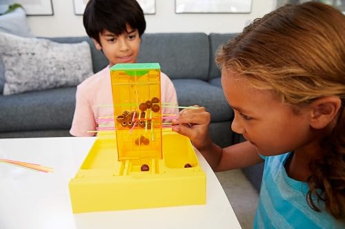 Miniatura 2 de Mattel Games ​Monos Tumblin' de viaje, juego portátil para niños con almacenamiento integrado para niños de 5 años en adelante, multicolor