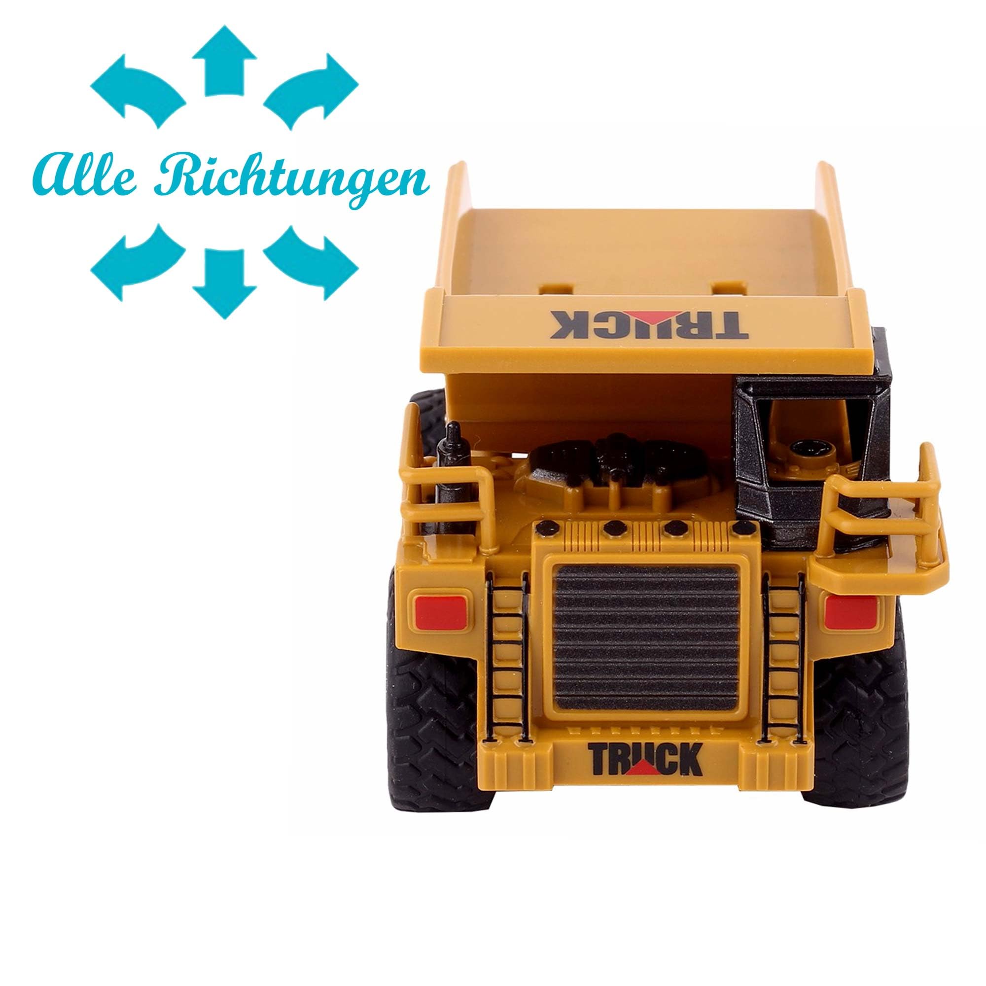 RC Remote Controlled Mini Dump Truck 1:64 Scale Dump Truck
