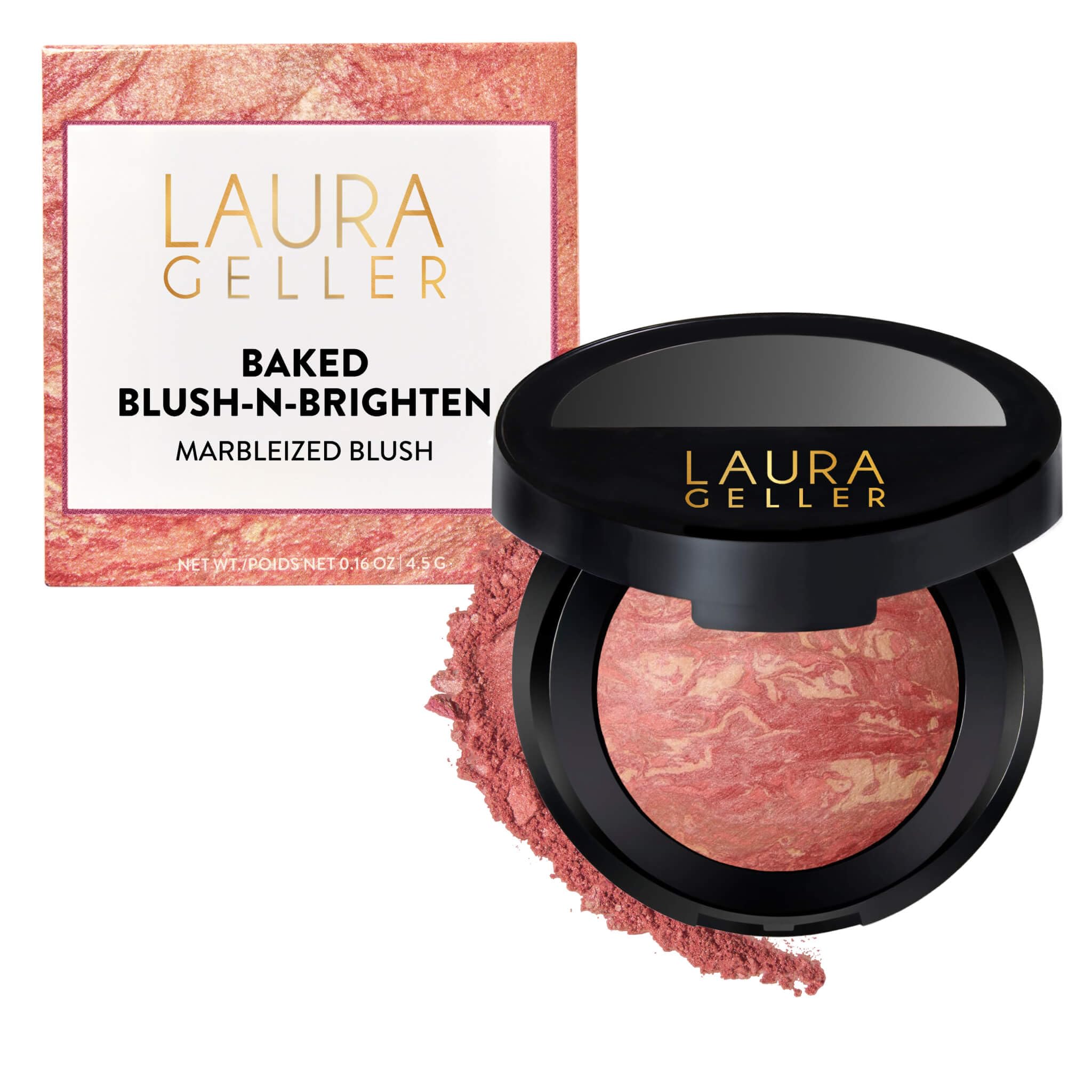 Amazon.com : LAURA GELLER NEW YORK Baked Blush-n-Brighten for