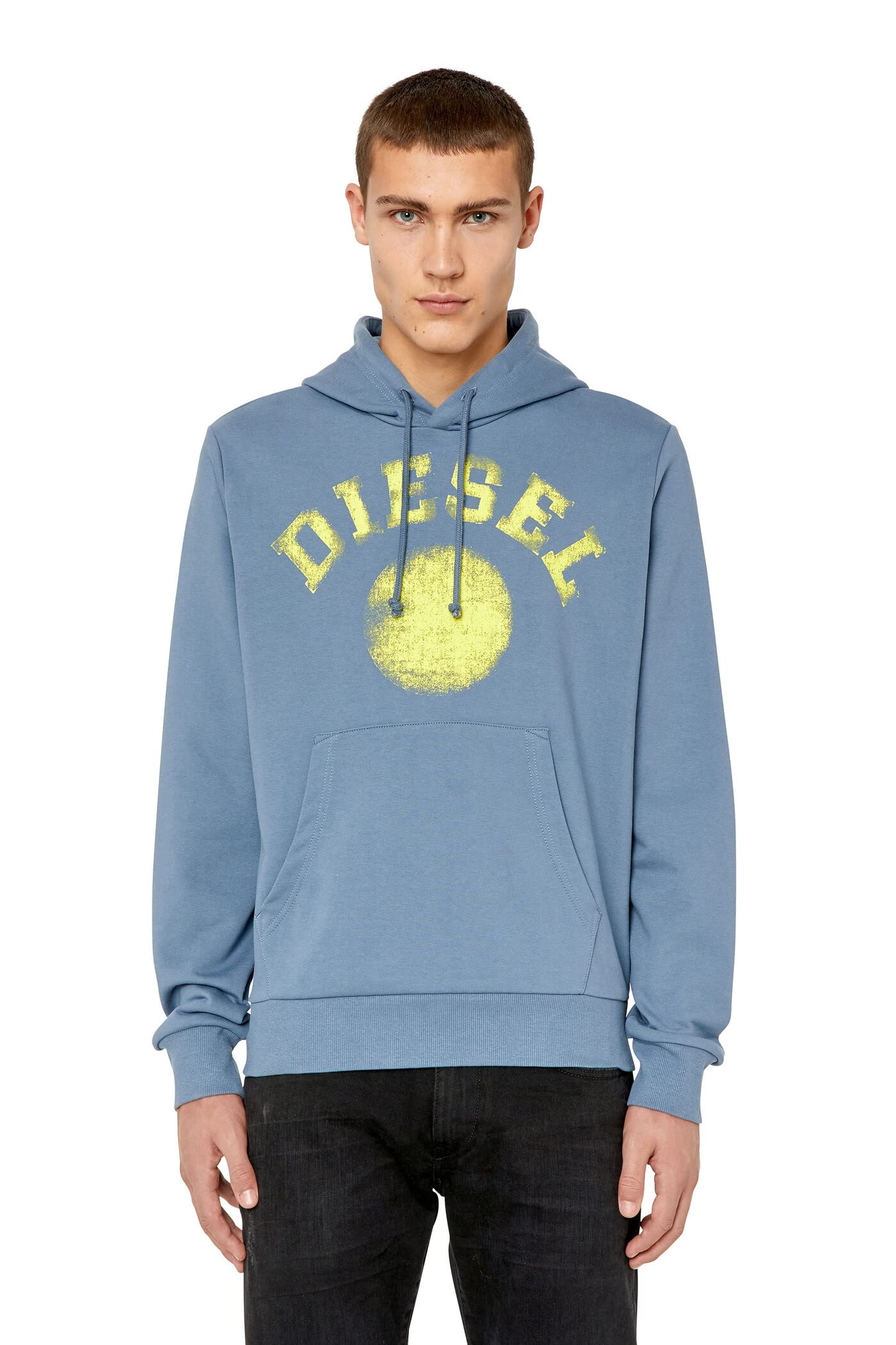 Diesel_S-GINN-HOOD-K30 FELP_SWEATSHIRT_Blue_XL