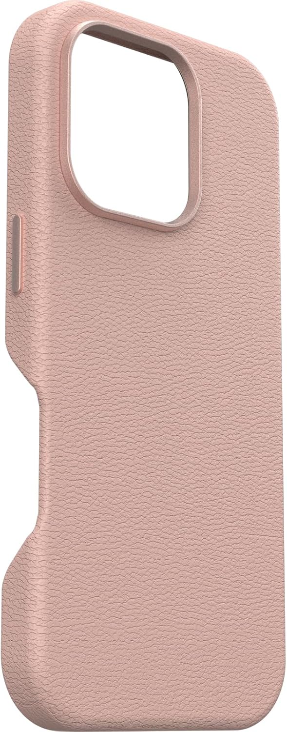 OtterBox iPhone 16 Pro Symmetry Series Cactus Leather for MagSafe - Ballet Blush Pink