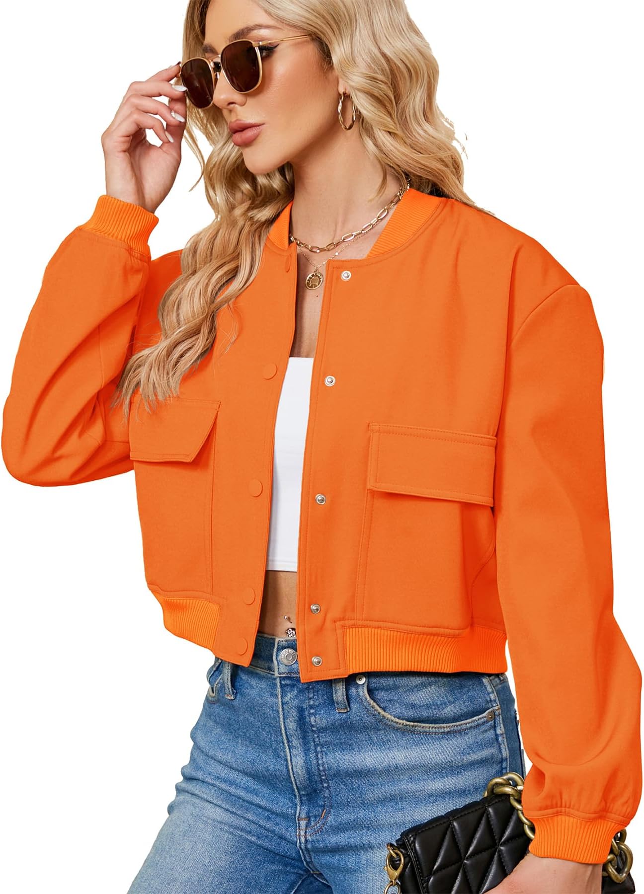 orange adidas bomber jacket
