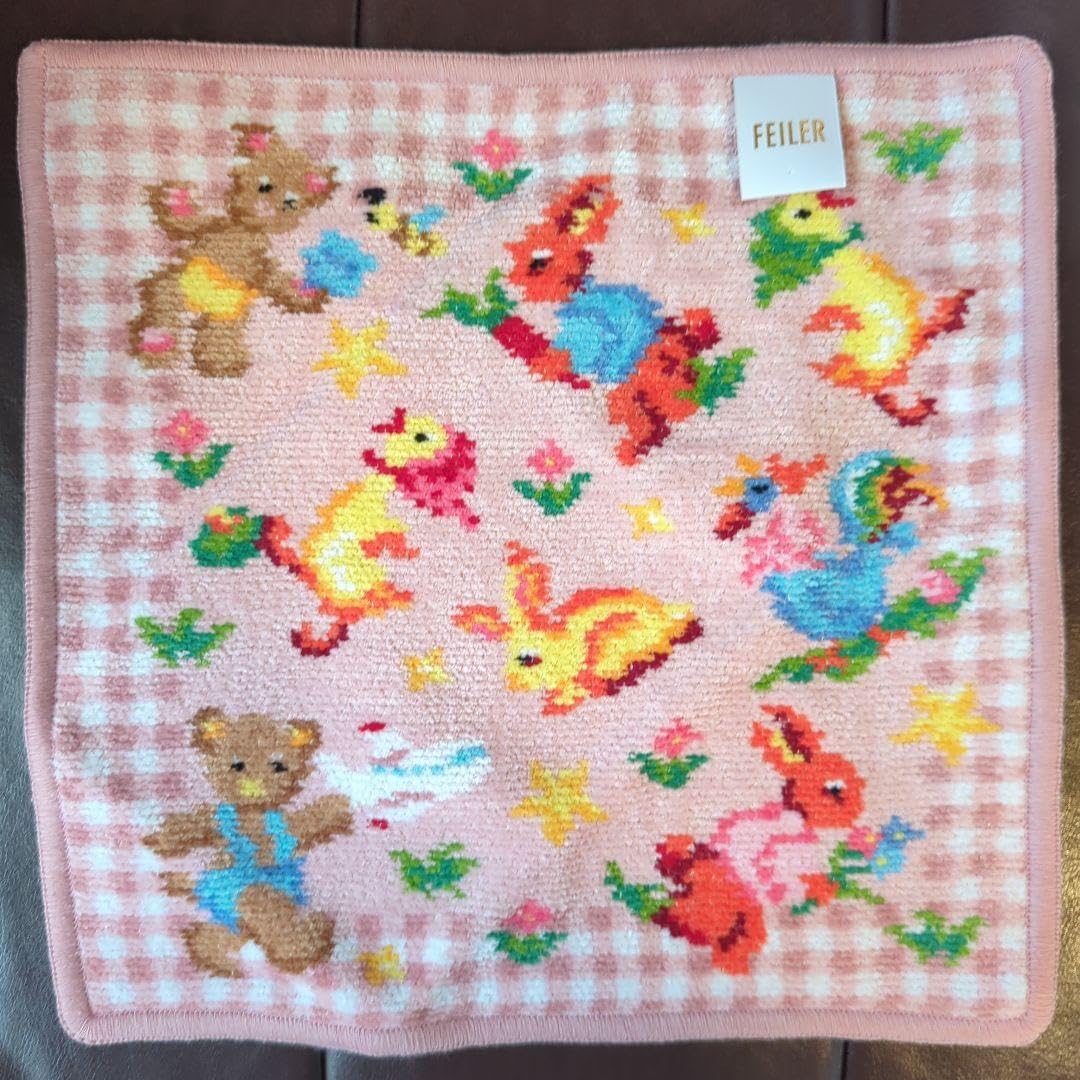 完売品　フェイラー　JAL 機内販売　テディメイトスカイ　ハンカチ2枚セット FEILER - JAL機内販売 限定 フェイラー テディメイトスカイ