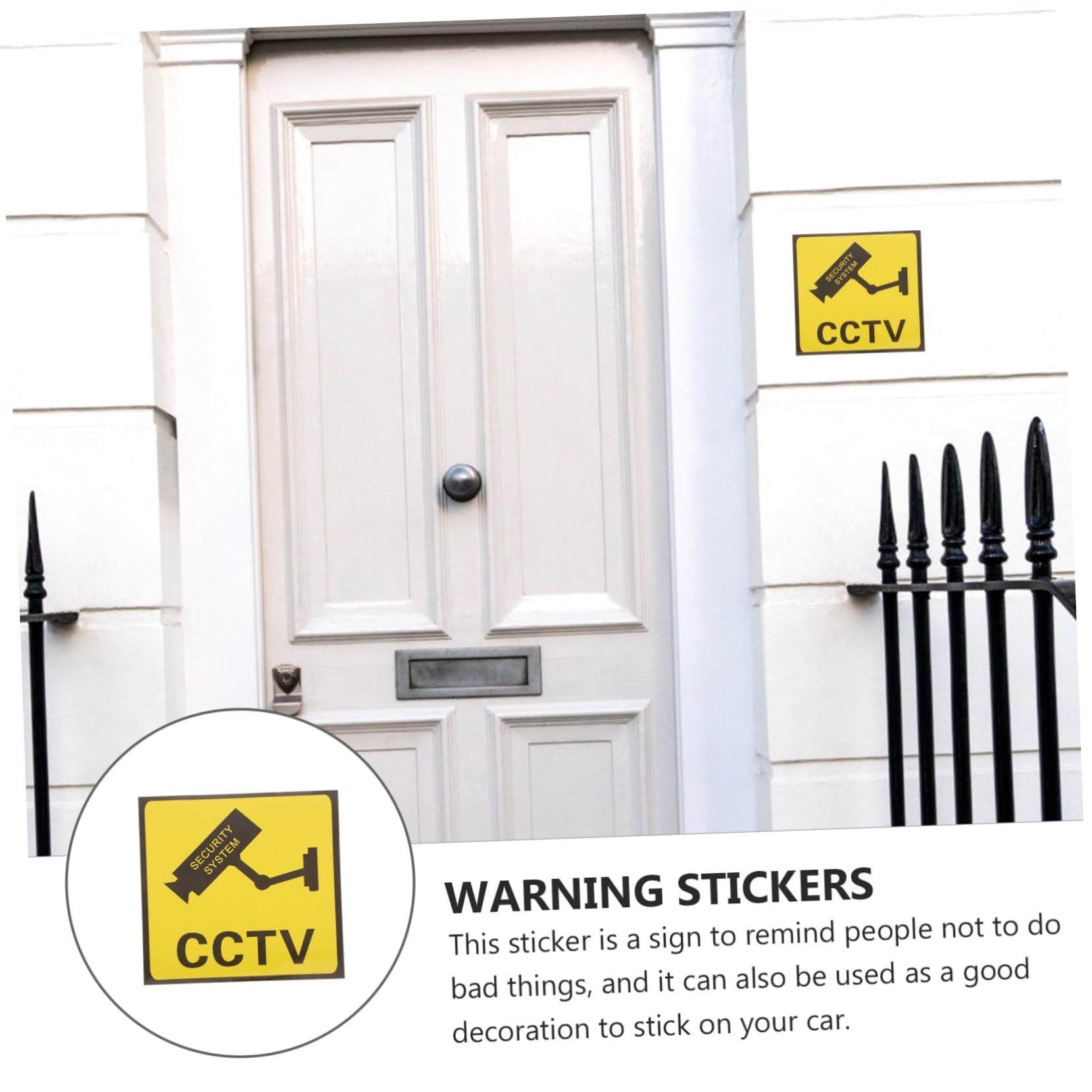 Icona Della Telecamera Cctv Di Sorveglianza Della Sicurezza Domestica - Foto 3