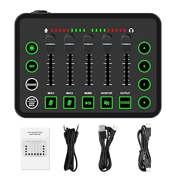 ゲーミングオーディオミキサー オーディオインターフェース PS5/PS4 Amazon | FIFINE ゲーミングオーディオミキサー オーディオ