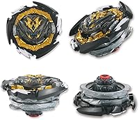Vista 2 de Bey Burst Gyro Toy Set with Arena Metal Fusion Attack Top Grip Toy Great Birthday Gift for Boys Children Kids Age 6 8 10 12+ Game Storage Box 12