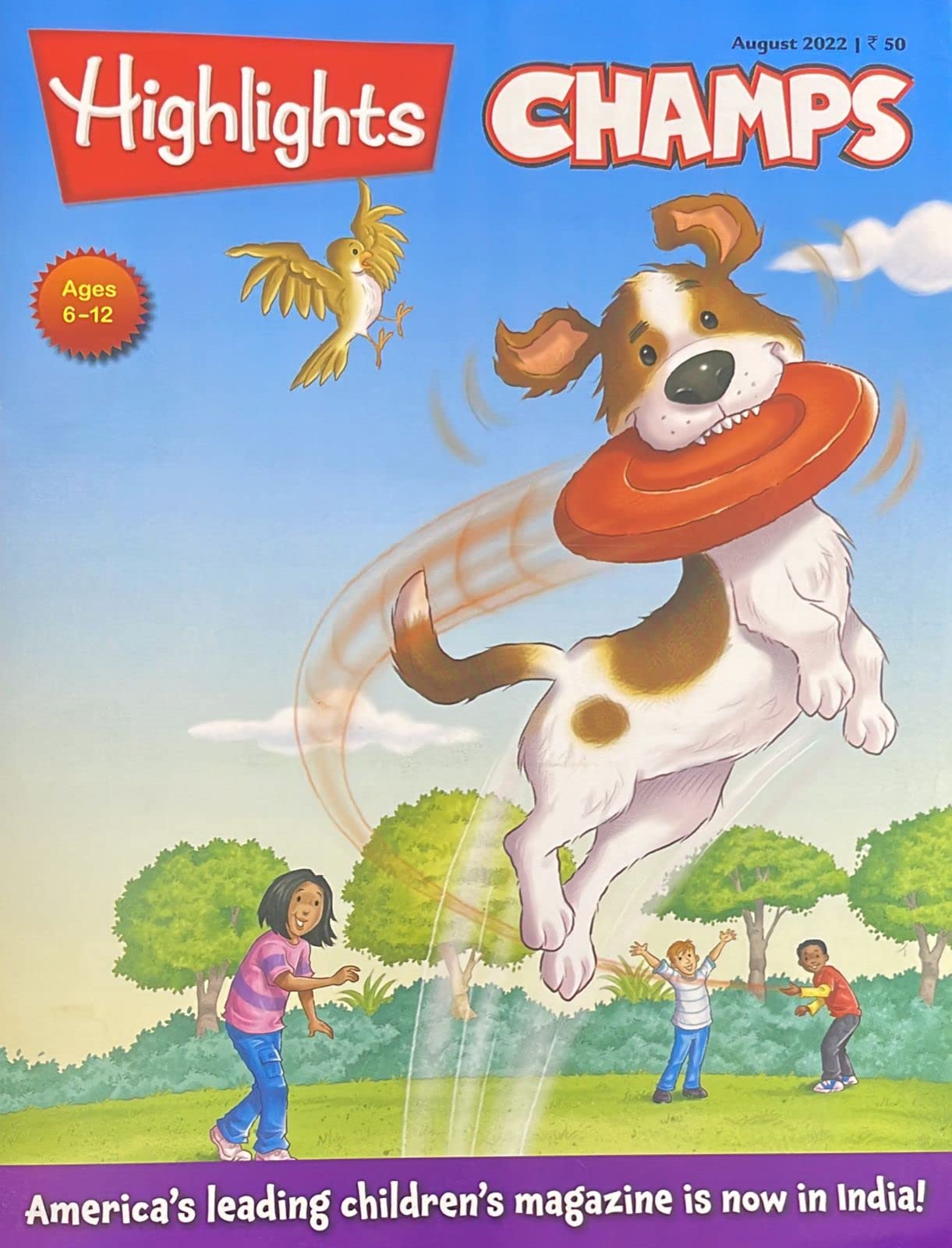 Highlight Champs August 2022 - Ages 6-12 - Children's Eng Magazine Latest Edition