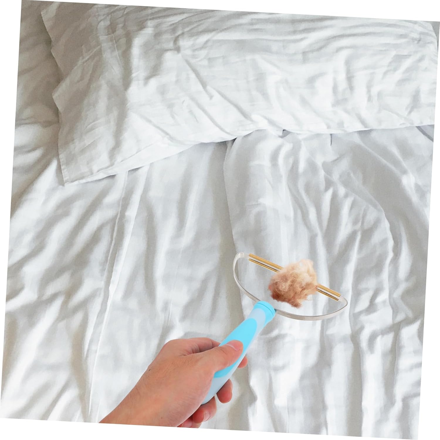 Pet Hair Remover Pet Grooming Tools for Dogs Easy to Clean Carpet Rake for Hair Removal