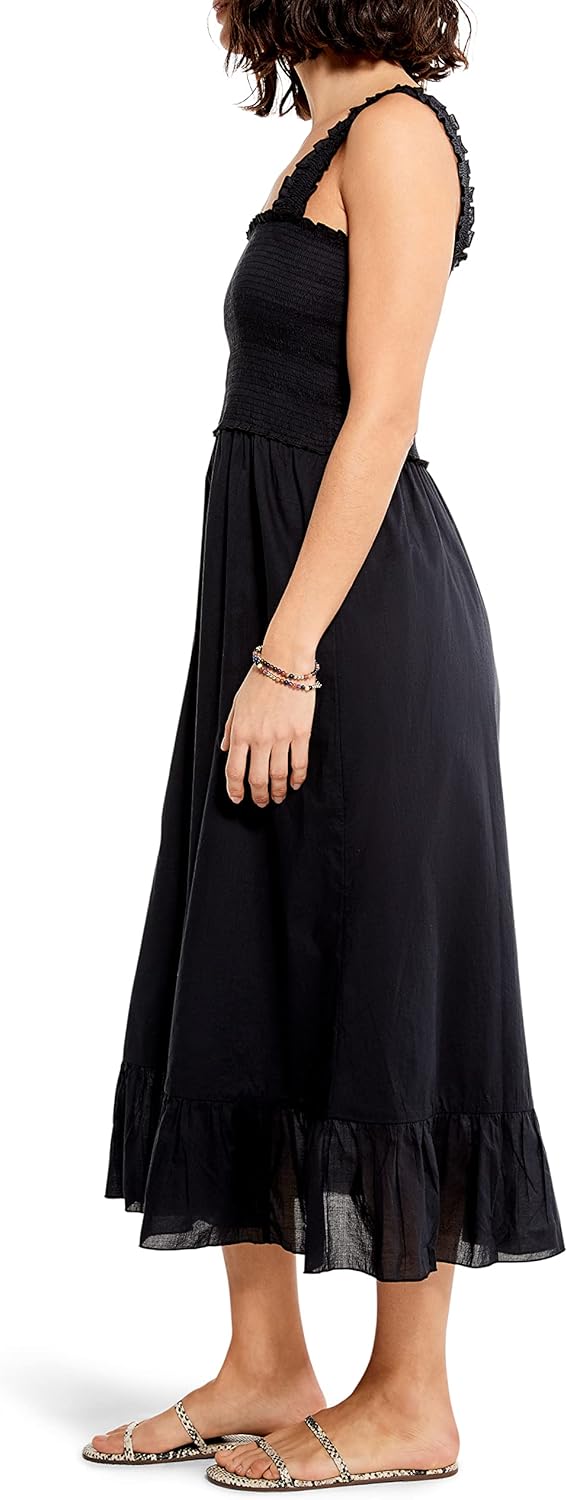 NIC+ZOE Womens Cotton Lawn Smocked Dress - Image 3