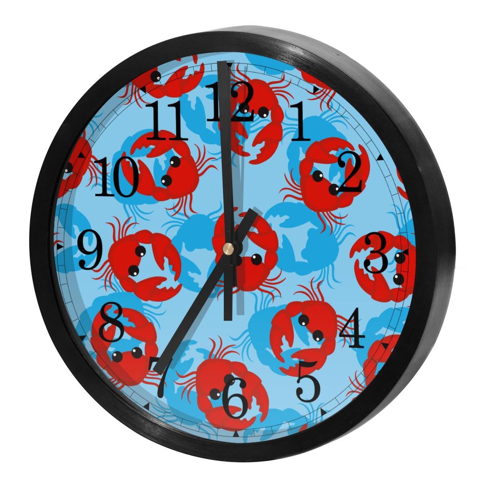 Horloge murale sans tic-tac pour retrouver le sommeil et la concentration chez soi