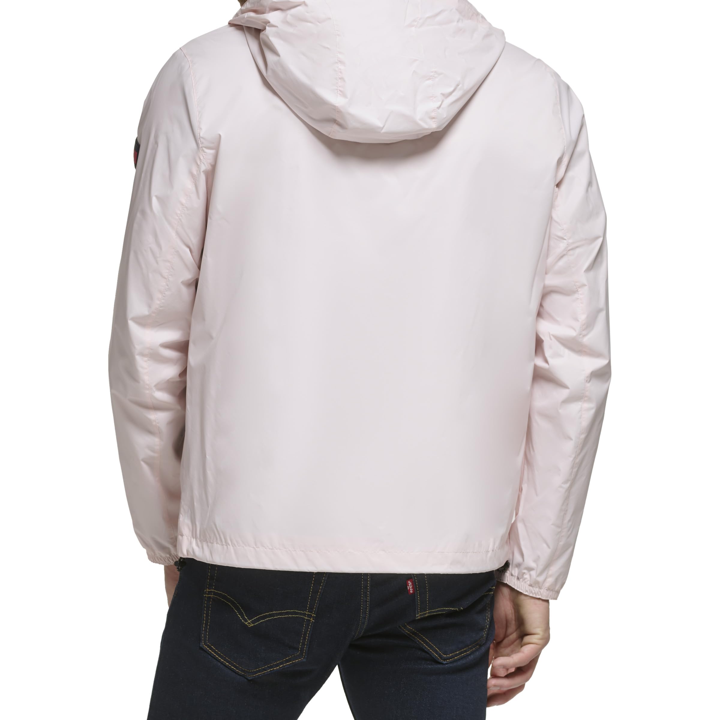 Tommy Hilfiger Herren Simple Hooded Rain Jacket Regenjacke mit Kapuze