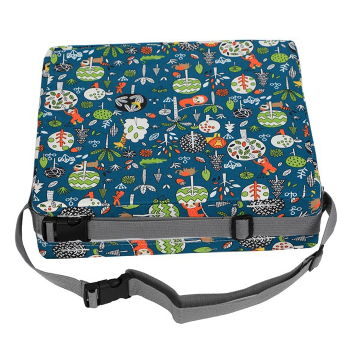 Cuscino Rialzo Sedia per Ragazzo Ragazza, Leggero e Comodo, Facile da Pulire Riporre, per Casa e Ristorante, Verde