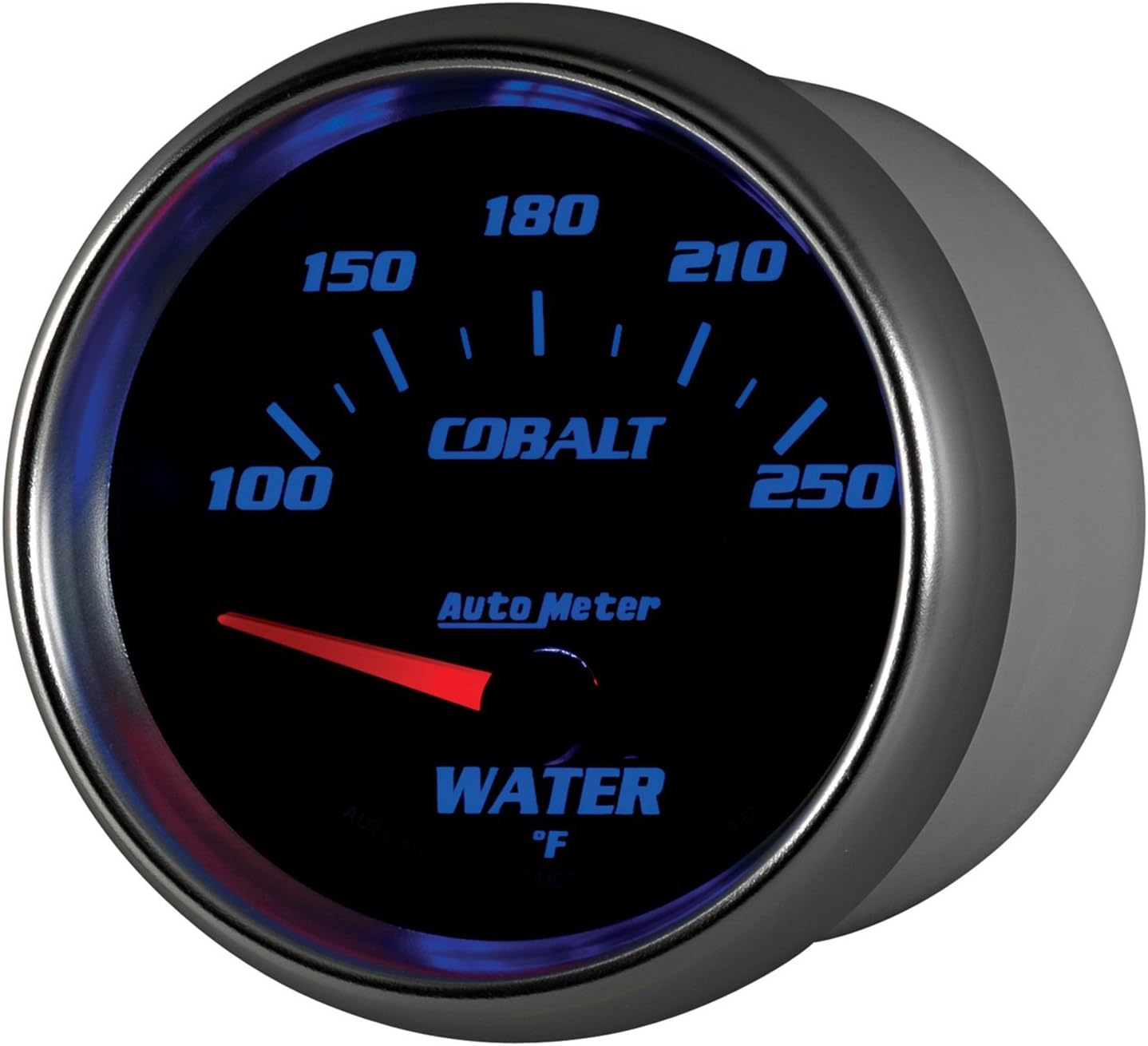 Auto Meter 7937 Cobalt 2-5/8" 100-250 Degree F Short Sweep Electric Water Temperature Gauge