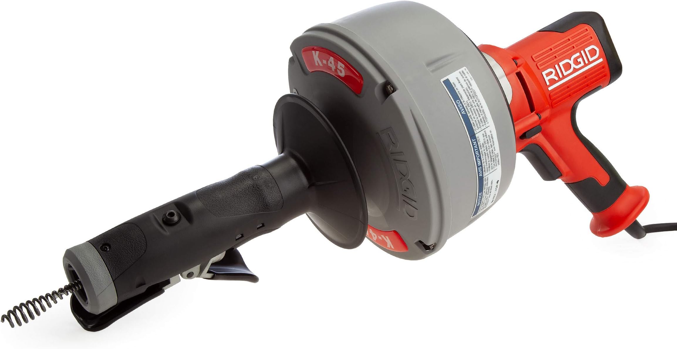 63698 DRAIN CLEANER, K-45AF5 220-240 (with UK plug) Machine with AUTOFEED