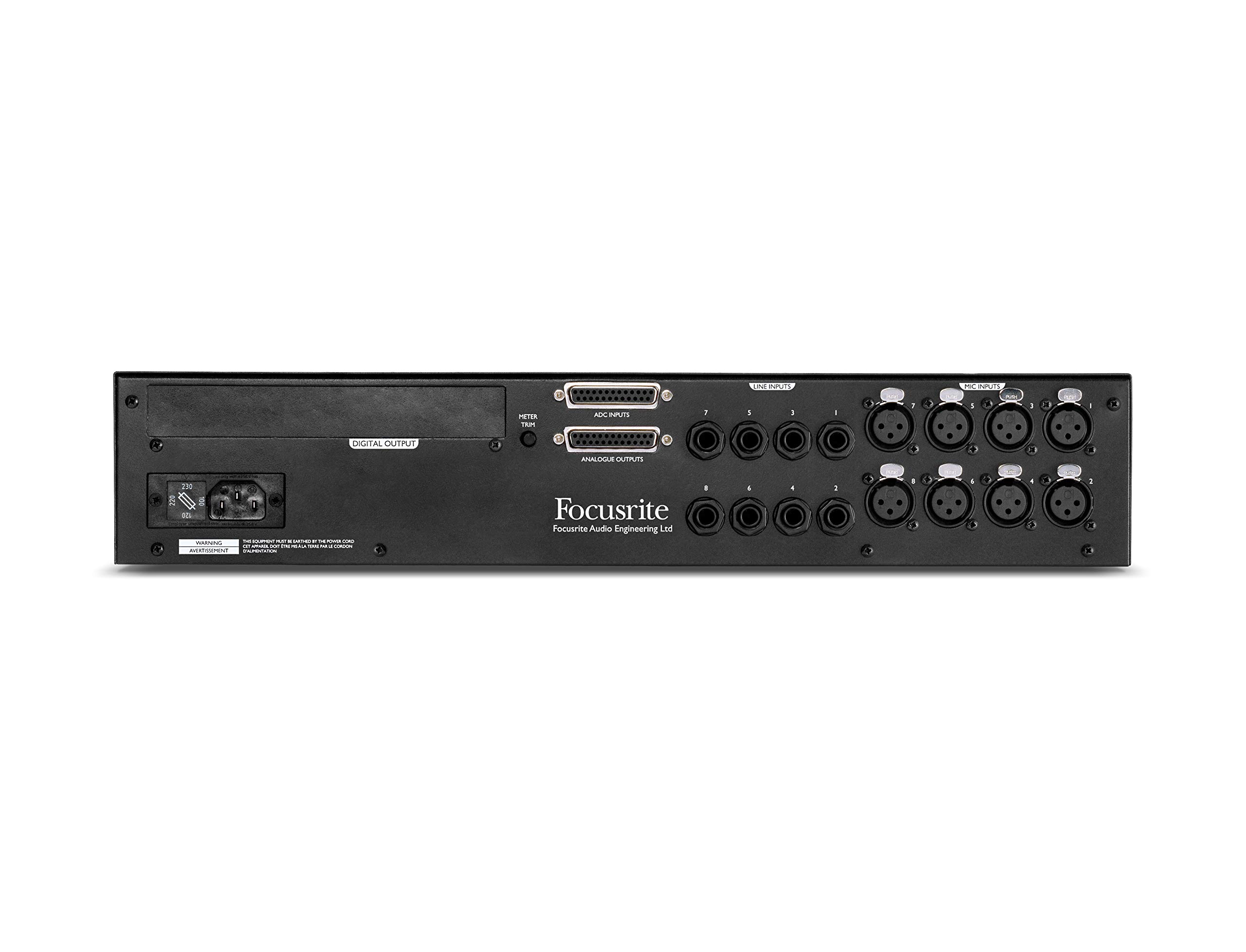 Amazon | Focusrite ISA 828 MkII 8チャンネル ISA マイク プリアンプ