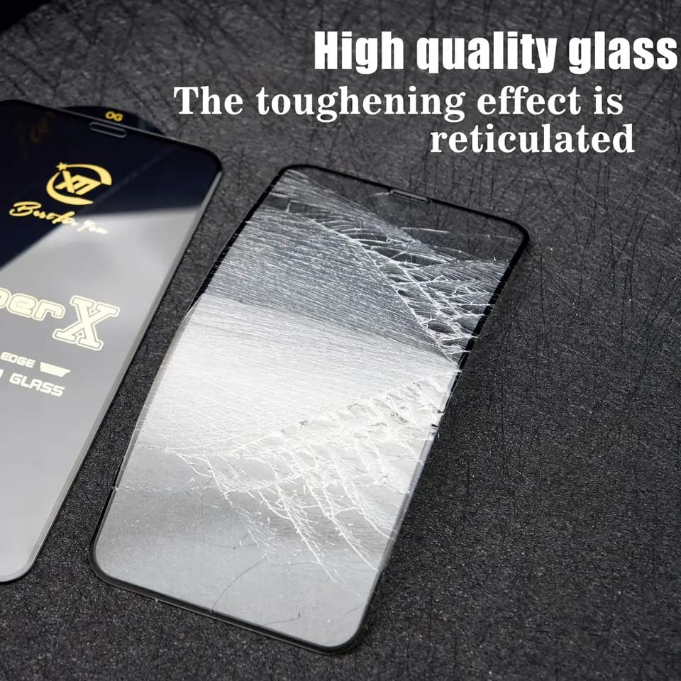 Image of Premium Edge to Edge Super X Tempered Glass Screen Protector for HMD Fusion - TS-X-Q5 (Black)