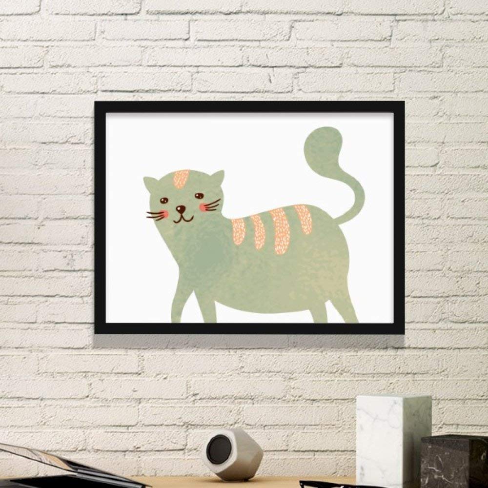 Cadre photo chat mignon pour habiller un mur vide facilement