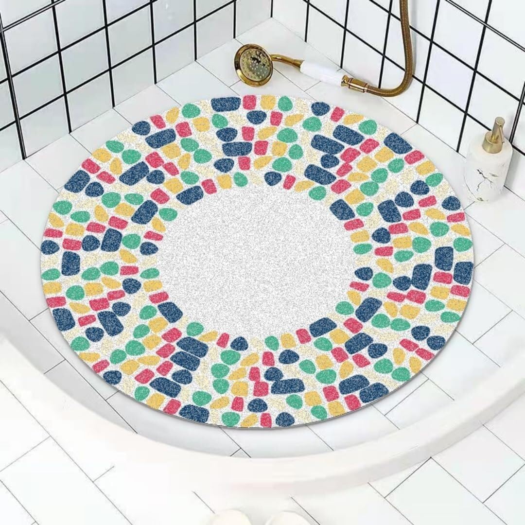 Hochwertig Fliesen-Gummi-Matte – Bad & Dusche, schnell(Dark Green,120cm)