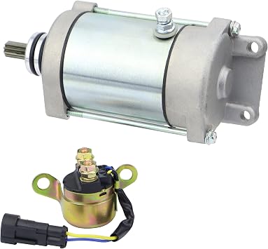 Starter & Relay Solenoid for Polaris RZR 800 EFI 2008 2009 2010 2011 2012-2014
