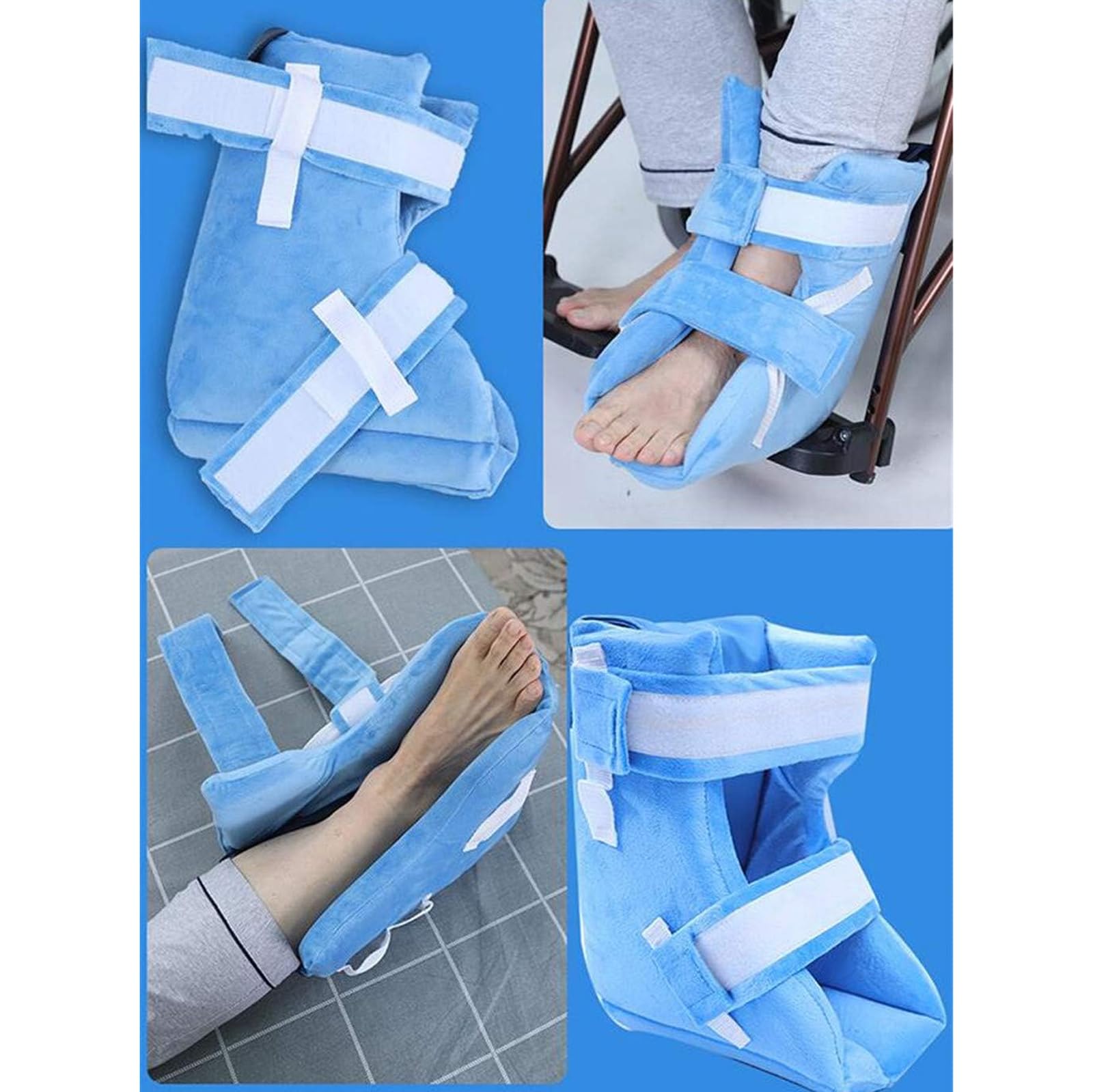 Almohada Protectora del talón, Almohadilla antiescaras para el talón, cojín Protector del Tobillo, Almohadas eficaces para aliviar Las úlceras del talón