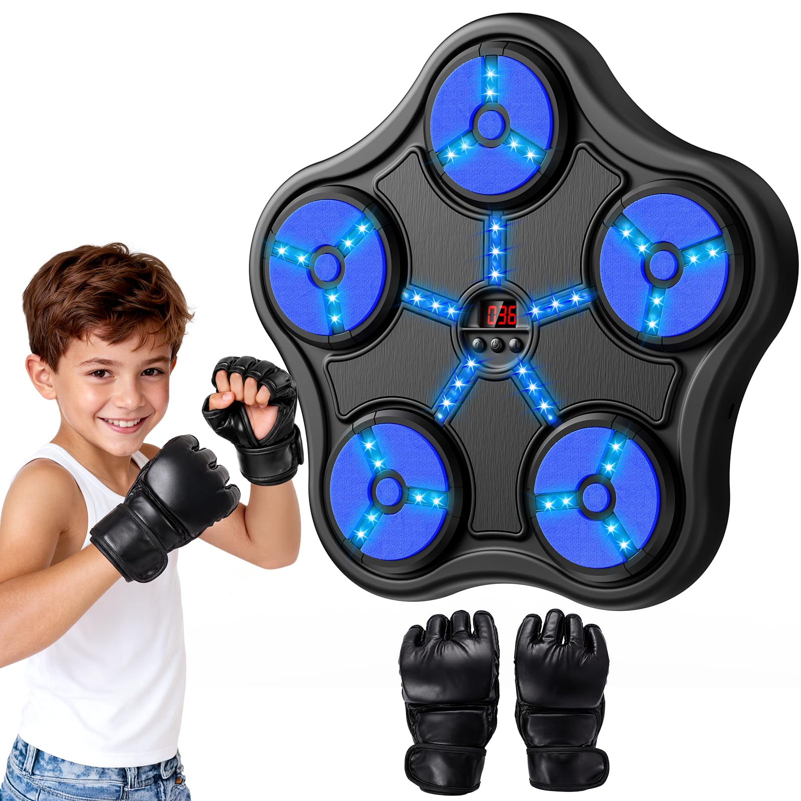Photo 1 of Scvcid Boxing Machine Sport Toy for Kids and Adults, Boxing Gloves Included
