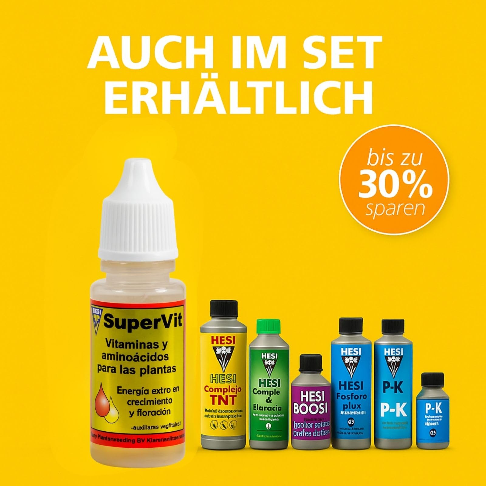 Weedness Hesi Super Vit 100 ml - Grow Dünger Naturdünger Vitalstoffe Zimmerpflanzen Bio Flüssig Organischer