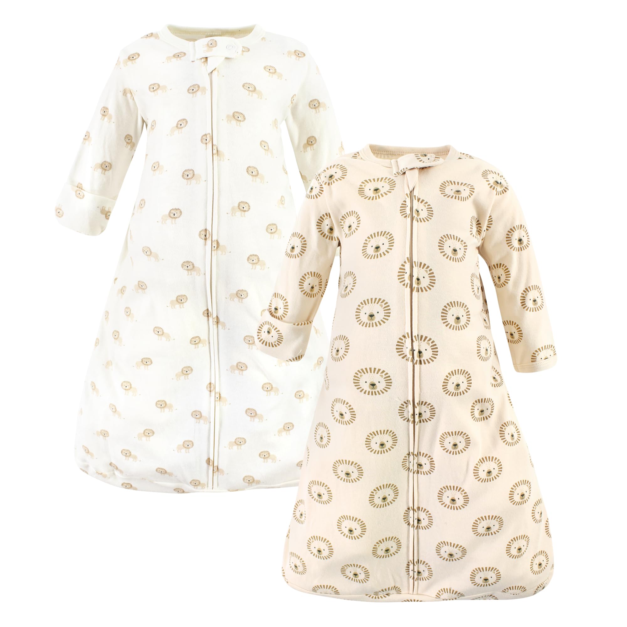 Hudson Baby Unisex Baby Cotton Long-Sleeve Wearable Sleeping Bag, Sack, Blanket