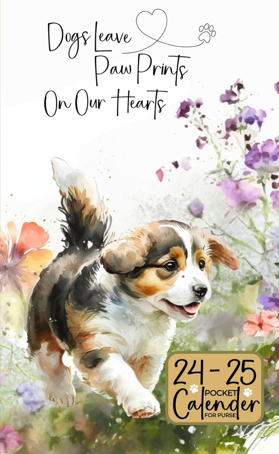 Pocket Calendar 2024-2025 for Purse: Small Size 2 Year Monthly Planner