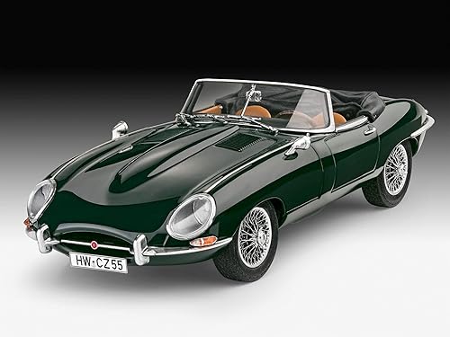 Miniatura 8 de (Revell) Nivel alemán 07687 124 Jaguar E-Type Roadster Modelo de plástico