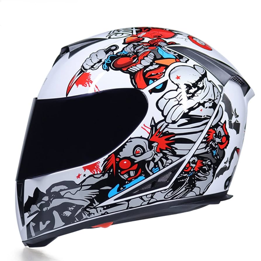 Amazon.com: CFZWJ Modular Motorcycle Helmet Front Flip Up