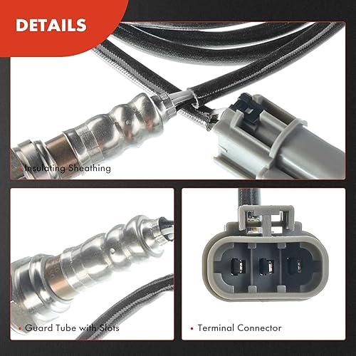 Miniatura 6 de A-Premium Sensor de oxígeno O2 compatible con Nissan Pathfinder 1994-1995, Pickup 1995, D21 1994, V6 3.0L VG30E, Upstream
