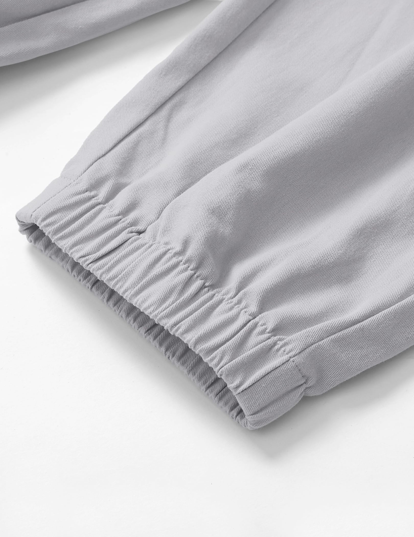 TARAINYA Pantaloni Uomo Cotone Jogging Chino Cargo con Tasche Laterali Coulisse Vita Elastica Casual