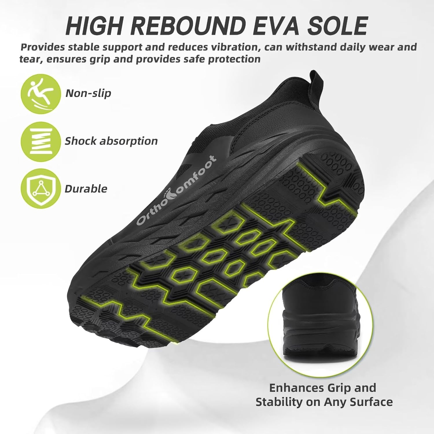 Best Walking Shoes - OrthoComfoot Men's Orthopedic Shoes Review