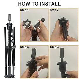 Goiple Wig Stand Tripod Metal Adjustable Mannequin Head Stand with Heater Surface & 52Pcs Hot Comb Set for Cosmetology Hairdressing Training