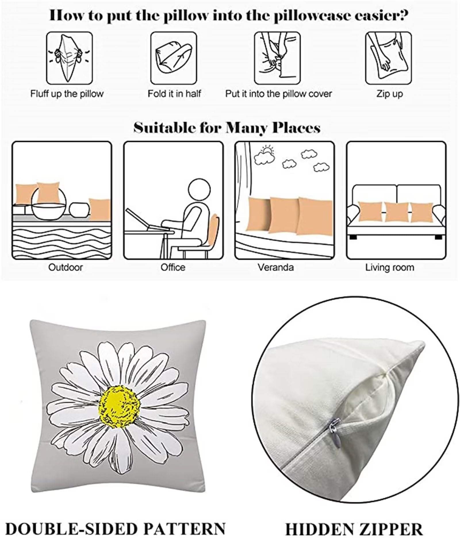 Juego de 4 Fundas de Cojines 65x65cm,Navidad roja Fundas para Cojines Terciopelo Decorativa Hogar Almohadas Fundas con Cremallera Oculta,para Sala Sofá Cama Decoración para Hogar YG1102
