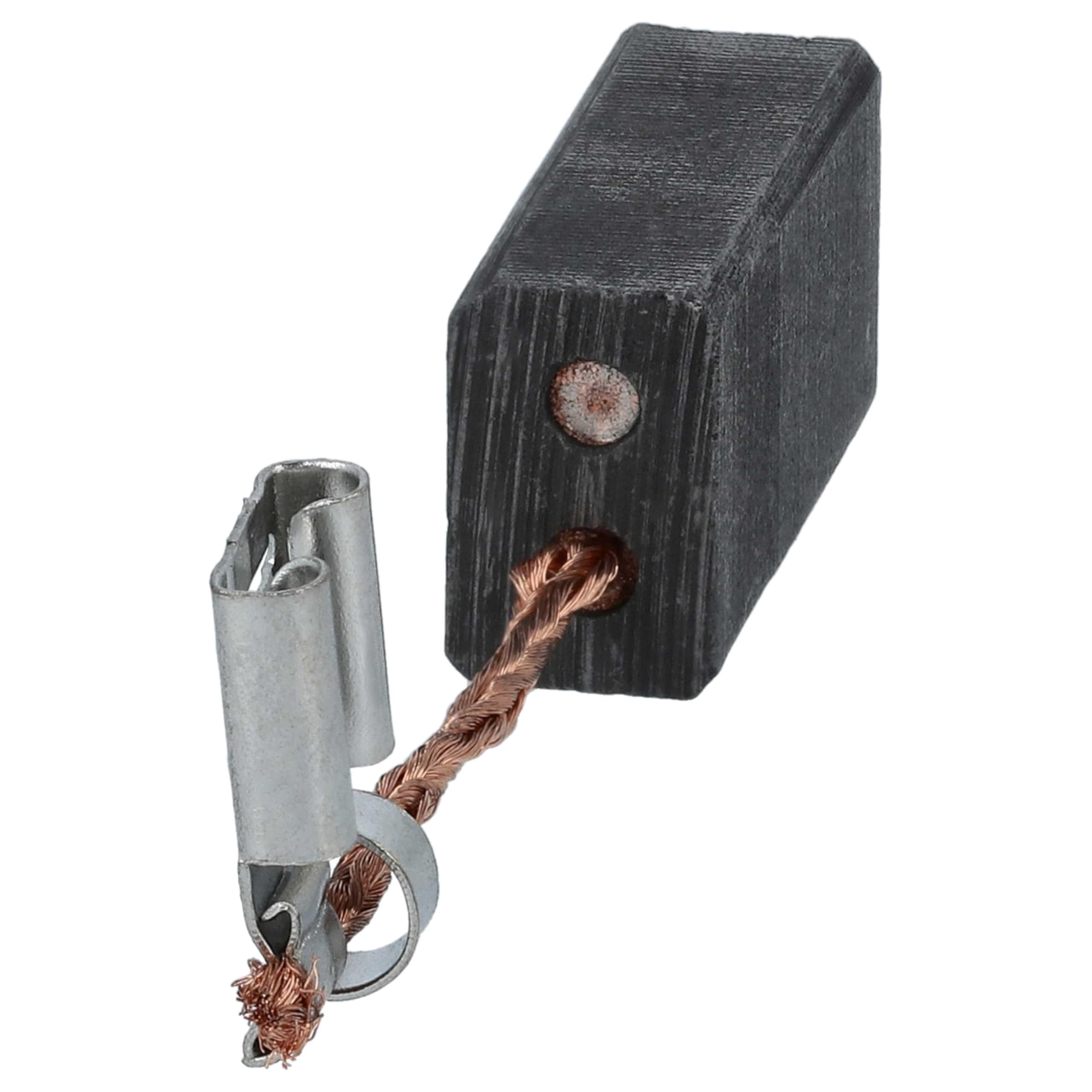 vhbw 2x spazzola carbone 8 x 12,5 x 23mm sostituisce Fein 8 x 12,5 x 23 per utensile elettrico