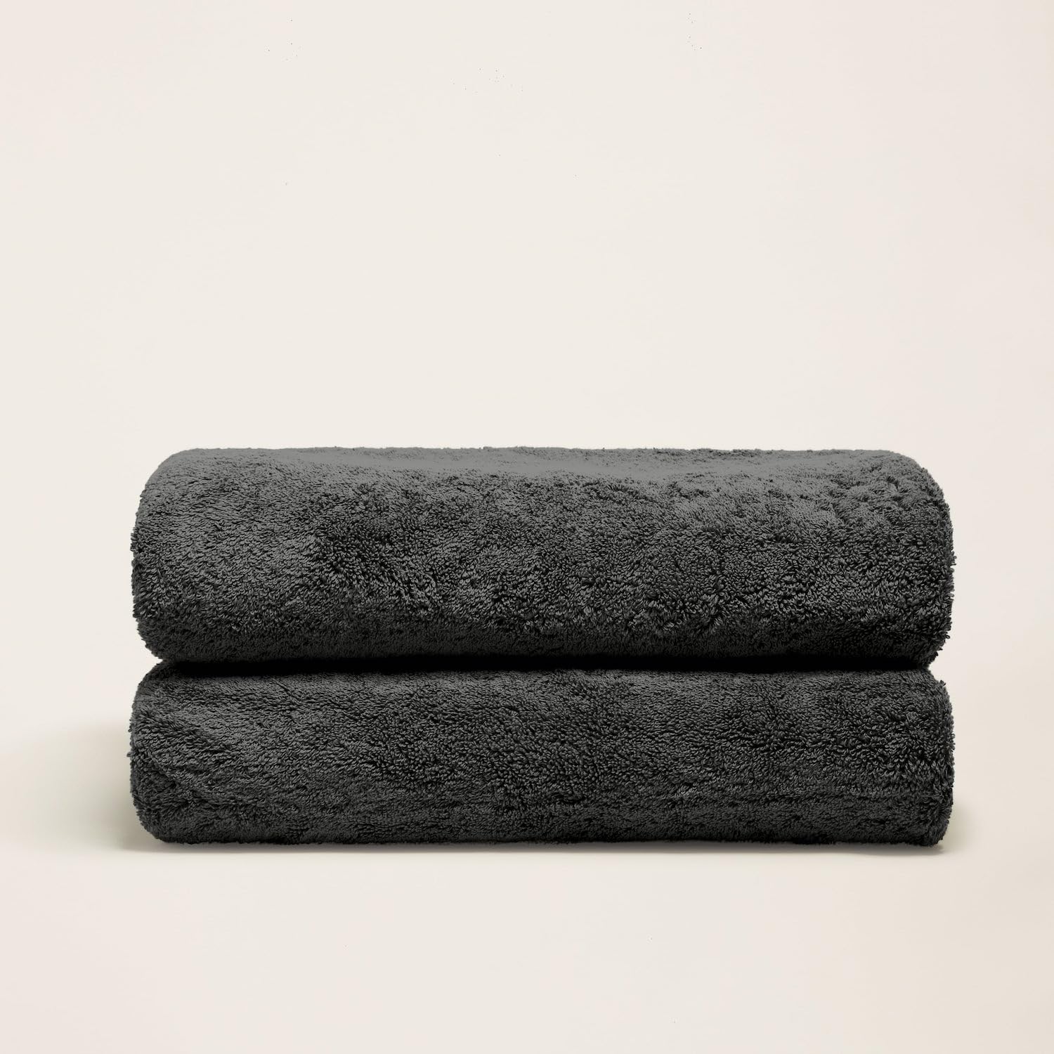 Serene Ultraplush Australian Cotton Towels (Bath Towel - 2pc) Charcoal