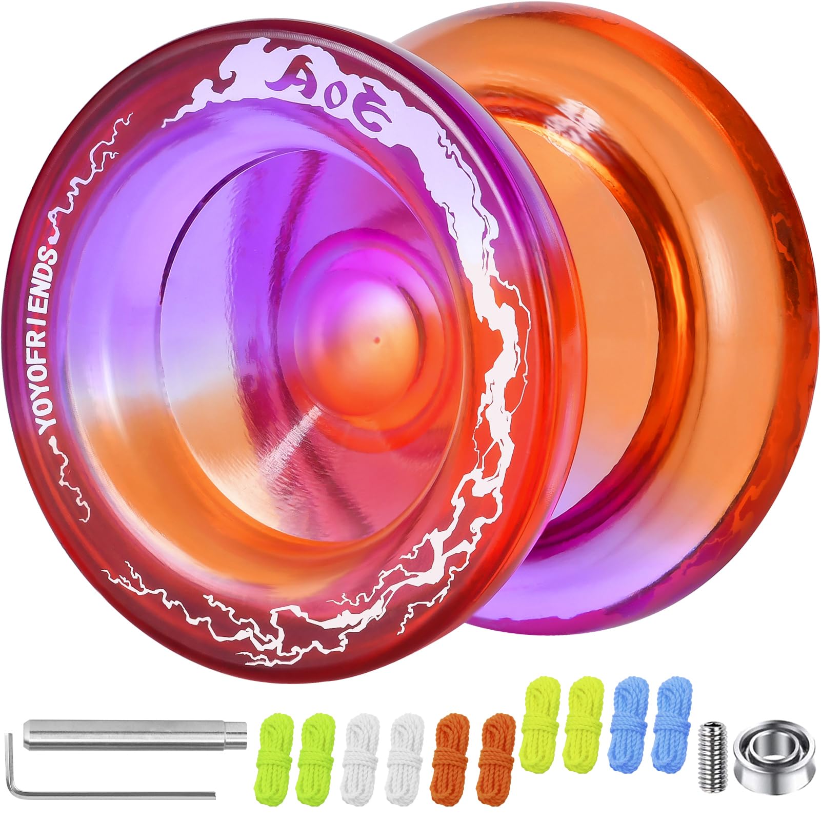 7YO Professional Responsive Yoyo for Kids 8-12, Dual Purpose Yoyo