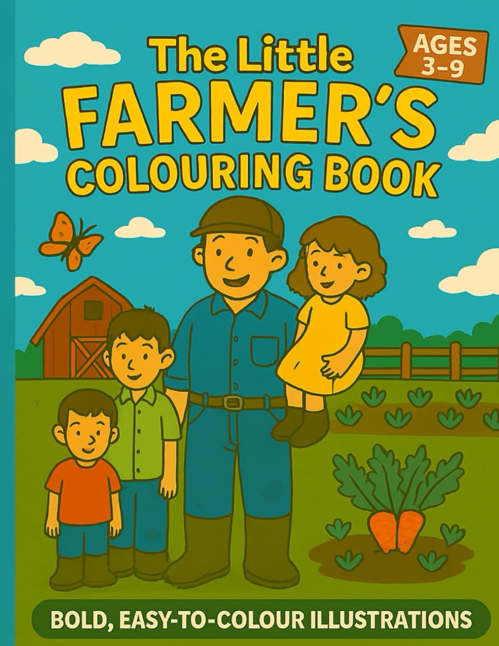 The Little Farmer's Colouring Book