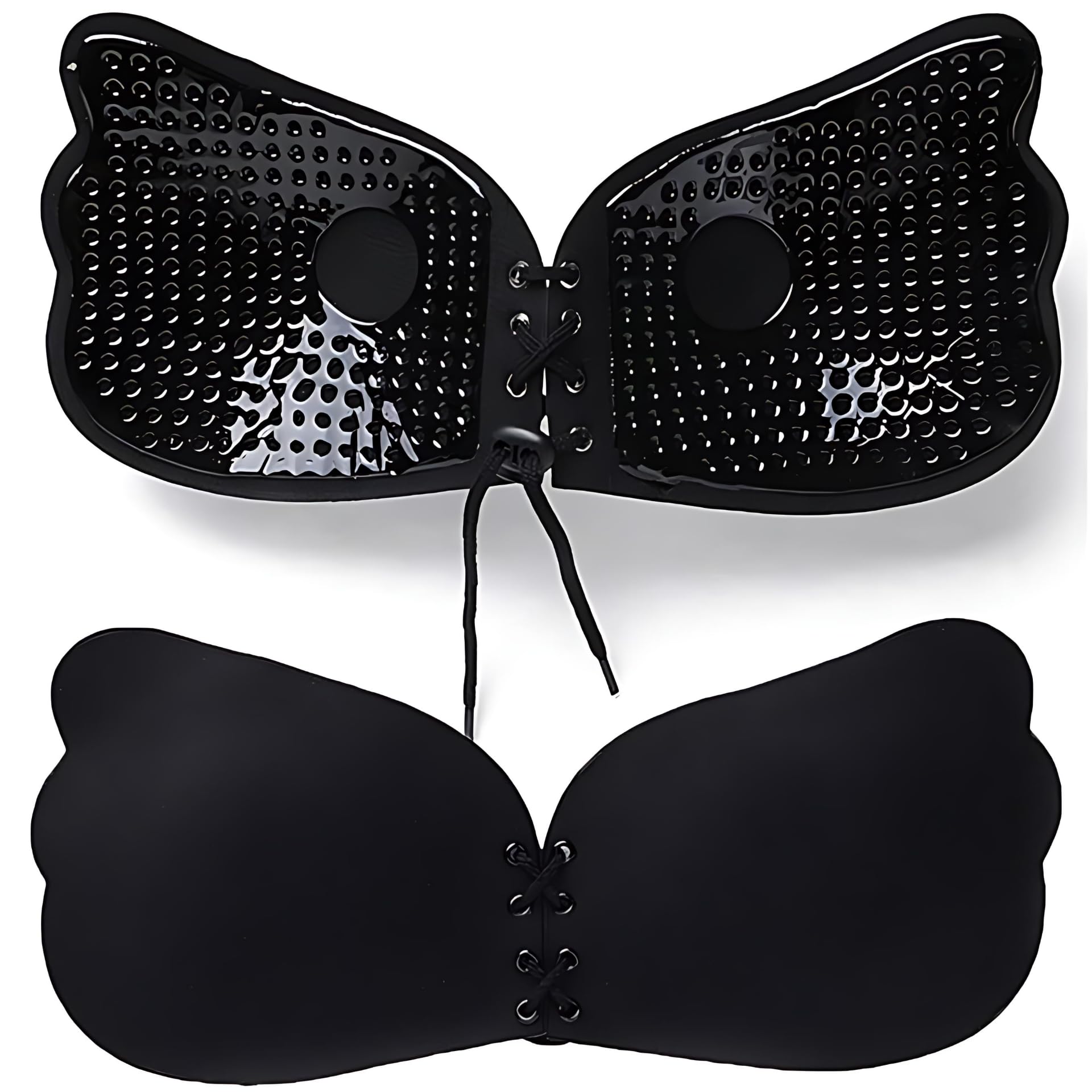 click charm Strapless Sticky Bra Invisible Backless Stick on Bra Push up Lift Bras for Women Dress Reusable Silicone Nipple Covers Multicolor-picture-14