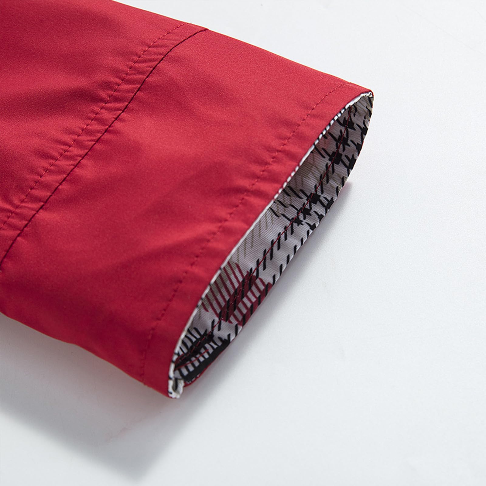 Genérico Chaqueta Entretiempo Mujer-Chaqueta Impermeable Ligera Para Mujer Cortavientos A Rayas Para Escalada Al Aire Libre Con Capucha Gabardina