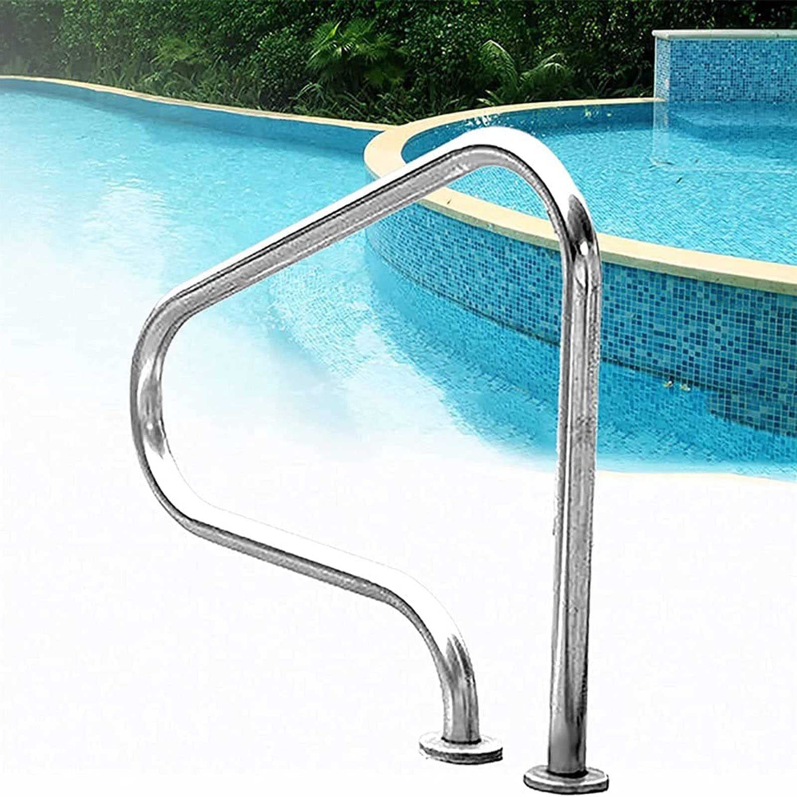 Pasamanos para Piscinas - Productos de Seguridad Antideslizantes para Piscinas Pasamanos - Barandillas para Piscinas Pasamanos curvos para spas Asideros para escaleras para spas y Piscinas