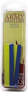 The Army Painter | Green Stuff | 2-er Set | Epoxid Spachtelmasse, 20 cm | Skulpturierbarer Haftkleber | Hobby Spachtelmass...
