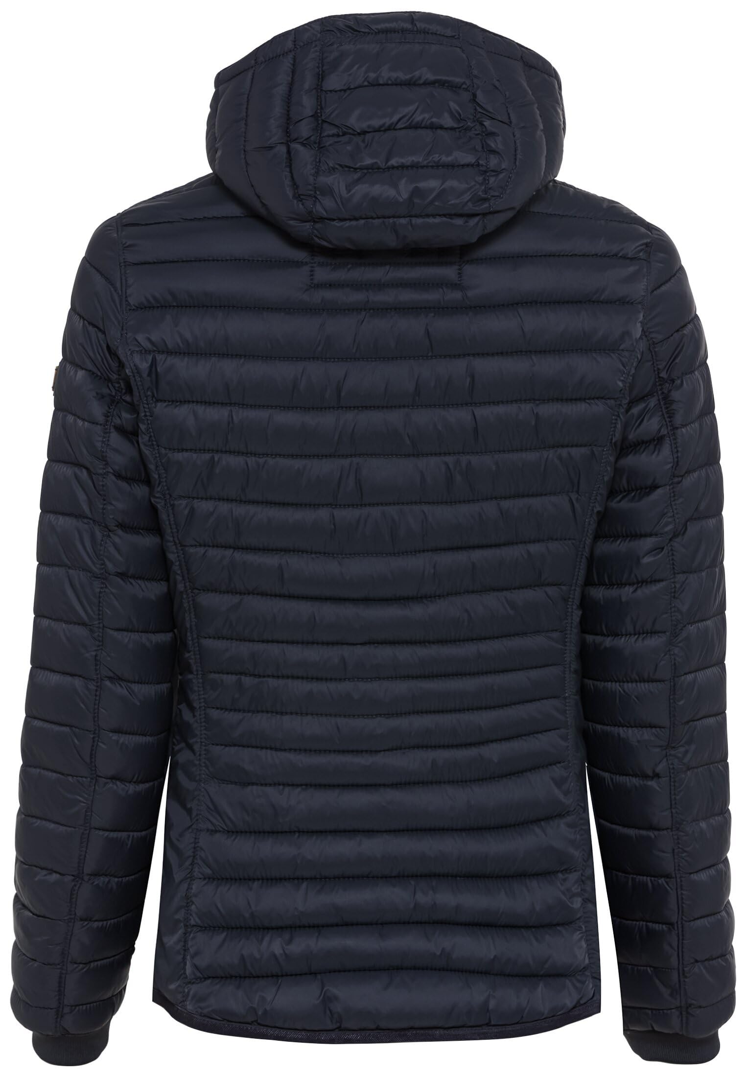 camel active Damen leichte Steppjacke mit Abnehmbarer Kapuze Dunkelblau, womenswear-42